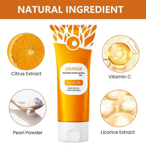 Gel Exfoliant Portocală pentru Ten