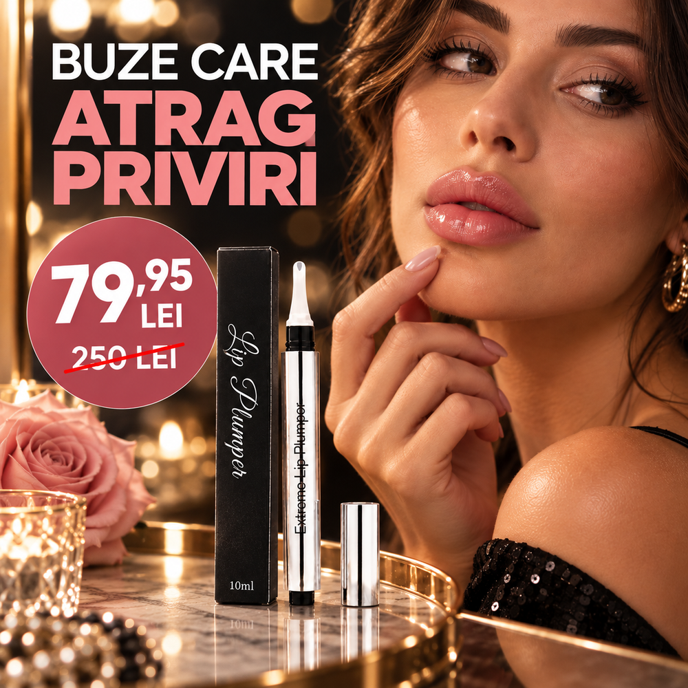 Ulei Ser pentru Buze Pline fără Injecții