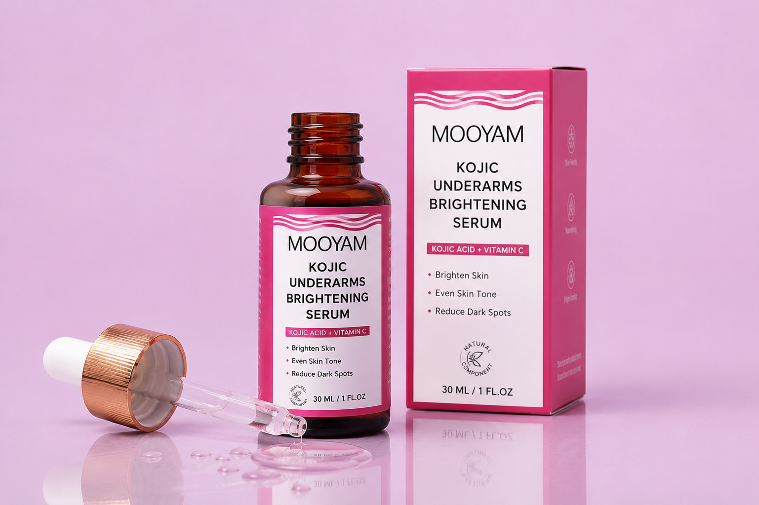 Ser cu Acid Kojic pentru Uniformizarea Aspectului Pielii