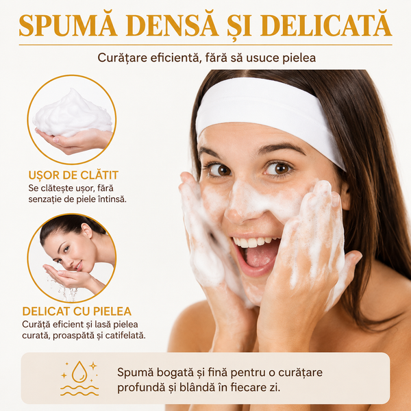 Spumă de Față cu Turmeric